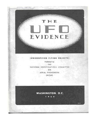 The UFO Evidence - Nicap