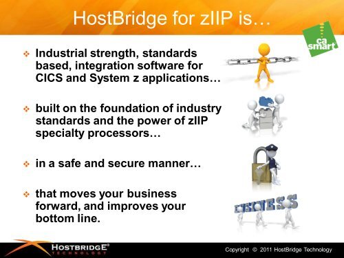 zIIP Enabling CA-based Web Services: Tales ... - CA Technologies