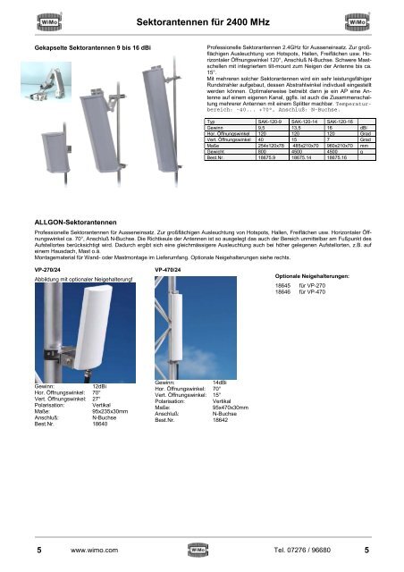 WLAN / WiMAX / LTE / UMTS / GSM / RFID - WiMo