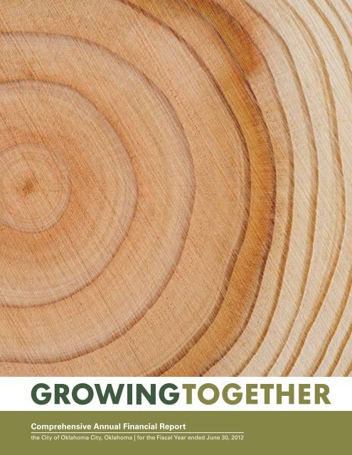 2012 Comprehensive Annual Financial Report City Of Oklahoma City