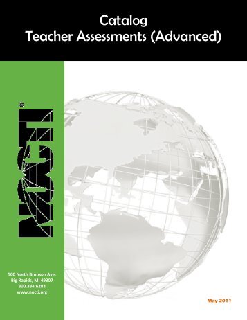 Teacher Assessments - nocti