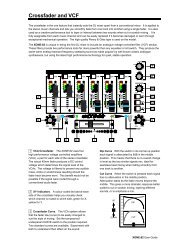 Crossfader and VCF - Notape