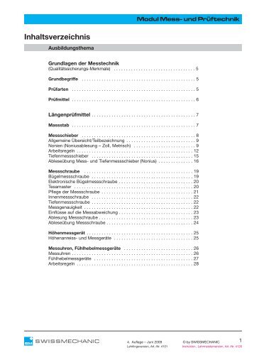 Mess- und PrÃ¼ftechnik - Swissmechanic