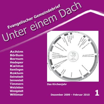 UED-2010-01.pdf, Seiten 1-24 - Kirche BÃ¶rÃum