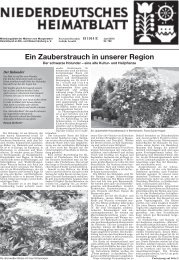 Niederdeutsches Heimatblatt