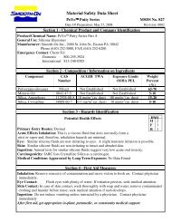 MSDS - Poyo Putty