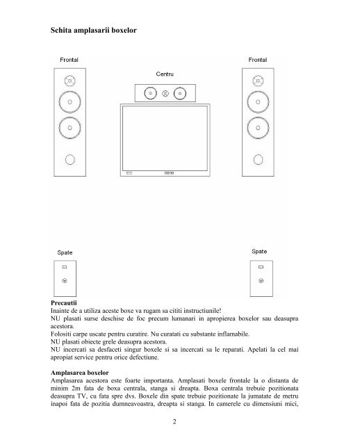 HT 1200R Boxe - Intervision.ro