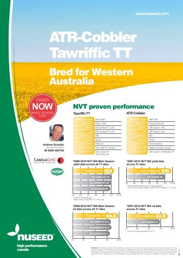 ATR-Cobbler Tawriffic TT - Nuseed