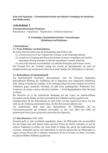 Arbeitsblatt 2