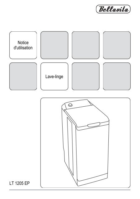 Notice d'utilisation Lave-linge LT 1205 EP - Electro Depot