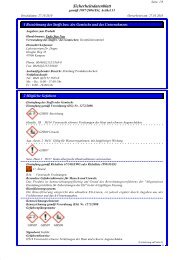 Sicherheitsdatenblatt - Laboratorium Dr. Deppe