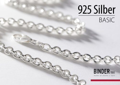 925 Silber - Binder FBM
