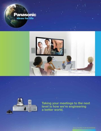 HD Visual Communications System - Panasonic