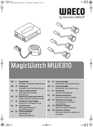 MagicWatch MWE810 - Waeco