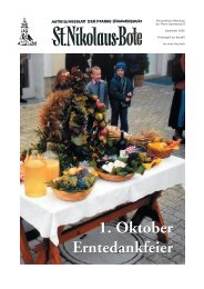 1. Oktober Erntedankfeier 1. Oktober Erntedankfeier - Stammersdorf