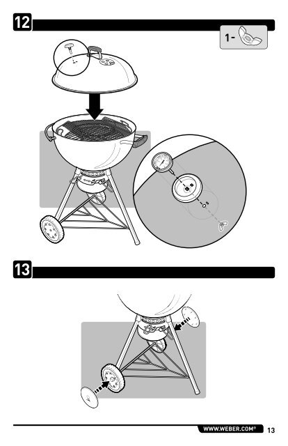 Aufbauanleitung Master-Touch GBS - Weber - Der Grill. Das Original.