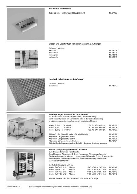 Update zum Gesamtkatalog V5 - Banholzer AG