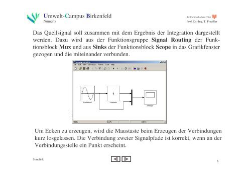 MATLAB-Simulink - Umwelt-Campus Birkenfeld