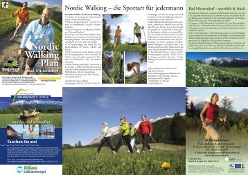 Nordic Walking Plan - Bad Mitterndorf