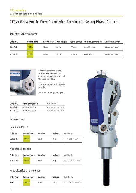 1 Prosthetics - Orto Finland