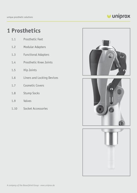 1 Prosthetics - Orto Finland