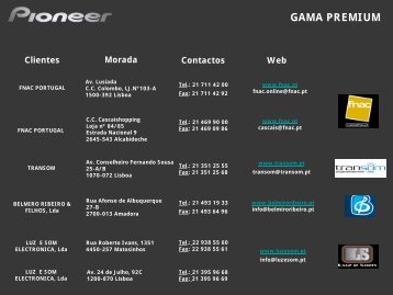 GAMA PREMIUM - Pioneer