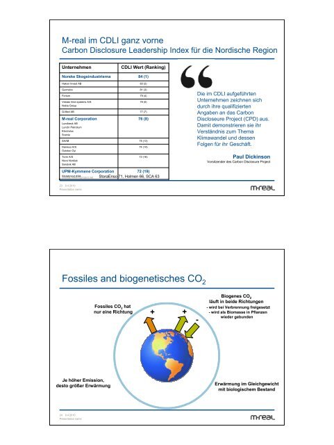 Klimafreundliches Papier Ein Überblick - B.A.U.M. e.V.