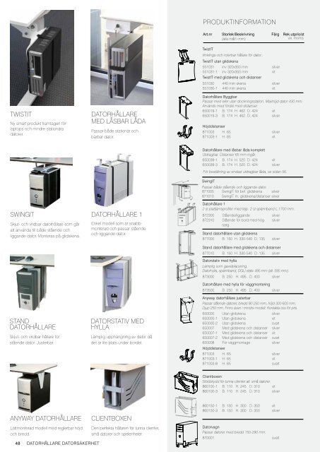 Komplett katalog 2013 - Götessons