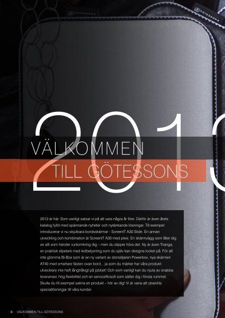 Komplett katalog 2013 - Götessons