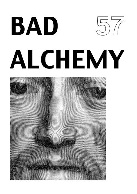 Printversion Vergriffen Freier Download Ba 57 Als Pdf Bad Alchemy