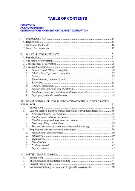 UN Guide for Anti-Corruption Policies - United Nations Office on ...