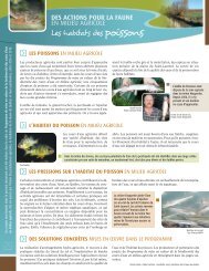 Les habitats des poissons - Fondation de la faune du QuÃ©bec
