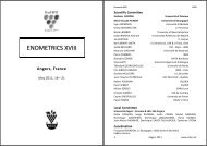 ENOMETRICS XVIII - Vineyard Data Quantification Society VDQS
