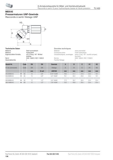 TÃ©lÃ©charger PDF - Paul Forrer AG