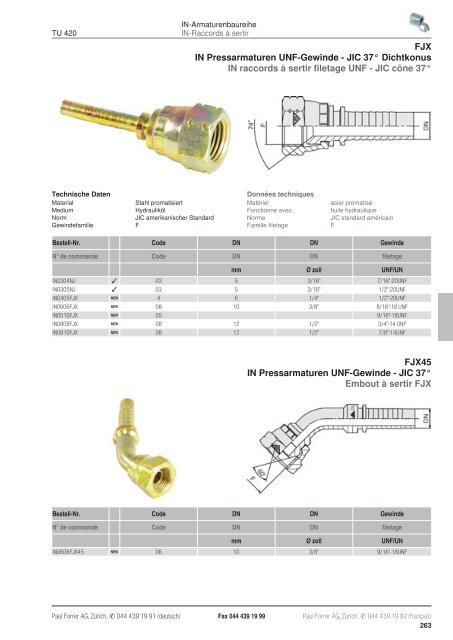 TÃ©lÃ©charger PDF - Paul Forrer AG