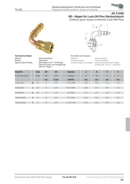 TÃ©lÃ©charger PDF - Paul Forrer AG