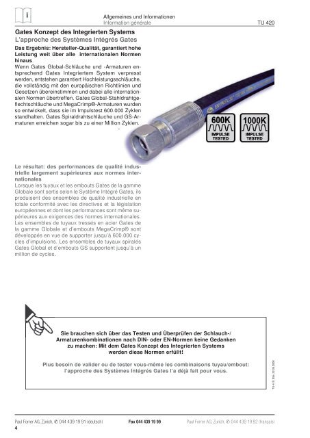 TÃ©lÃ©charger PDF - Paul Forrer AG