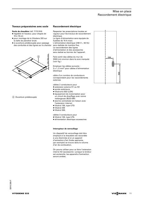 Vitodens 333 Viessmann - Francis MERCK sur le NET