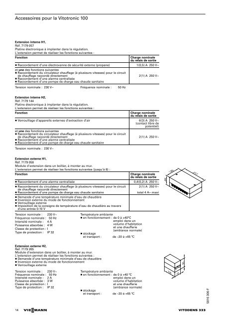 Vitodens 333 Viessmann - Francis MERCK sur le NET