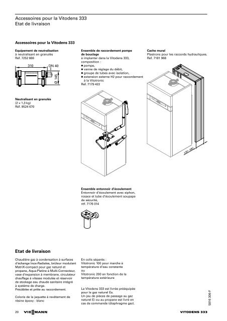 Vitodens 333 Viessmann - Francis MERCK sur le NET