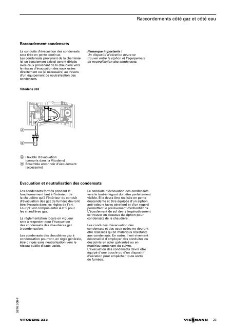 Vitodens 333 Viessmann - Francis MERCK sur le NET