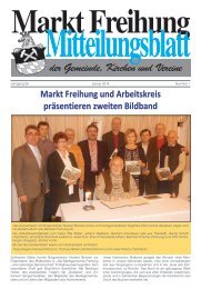 Ausgabe 2014-01 - Marktgemeinde Freihung