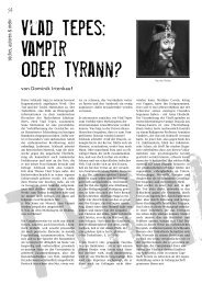 43, Juli 2011 - Dominik Irtenkauf: Vlad Tepes: Vampir ... - Phantastisch!