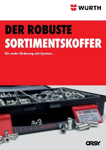 für mehr Ordnung mit System.
