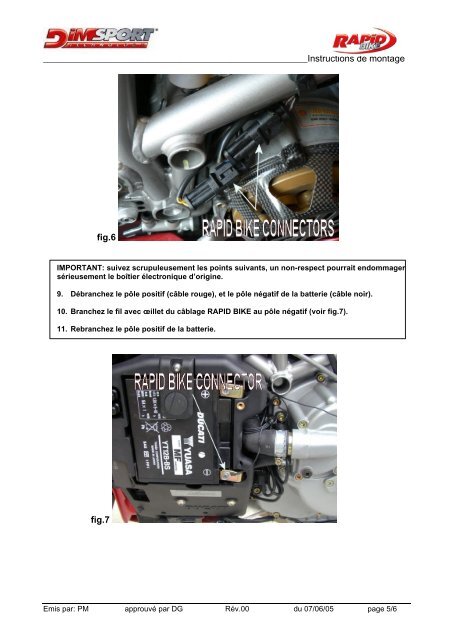 DUCATI 748 - 749 â 999 avec le - Pichard-Racing