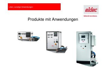 Anwendungsbeispiele induktiver Löt - eldec