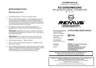 EG-GENEHMIGUNG - Phoenix Motorrad Tuning