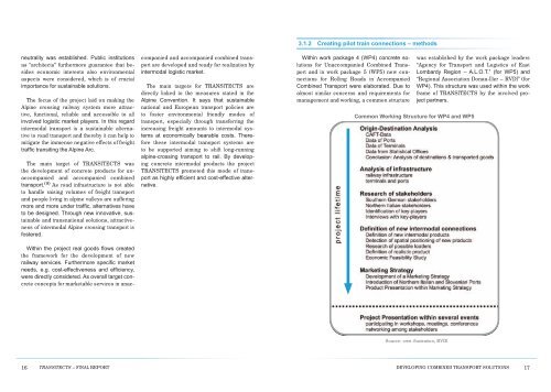 intermodal solutions for transalpine freight traffic - Alpine Space ...