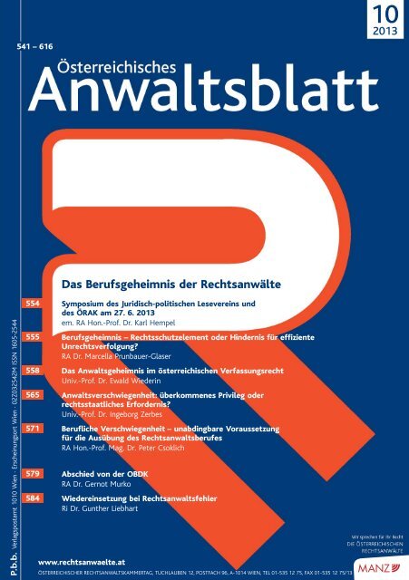 Anwbl2013 10umschlag 14 österreichischer - 