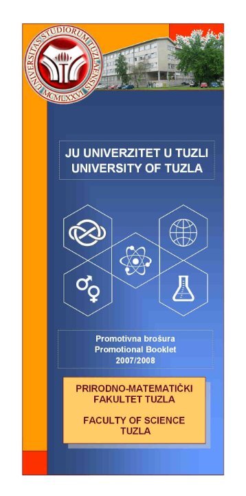 Copy of PMF promotivna brosura 2007-2008+ - PMF - Univerzitet u ...